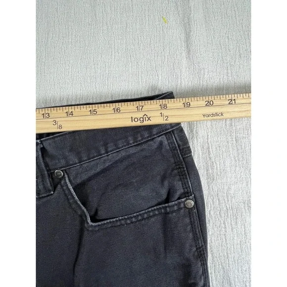 Diehard‎ Men's Black Denim Carpenter Pants Size 36x34 Workwear Utility Gorpcore - Picture 2 of 13